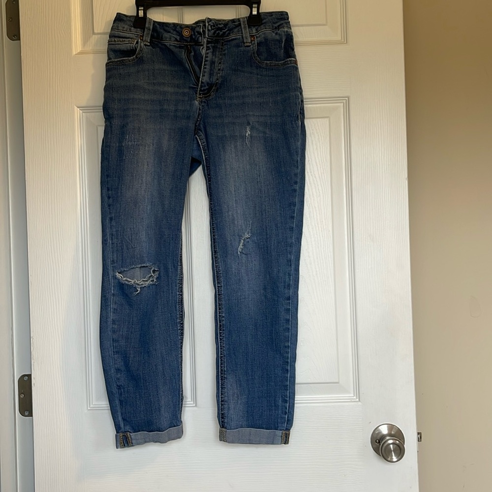 Cropped jeans